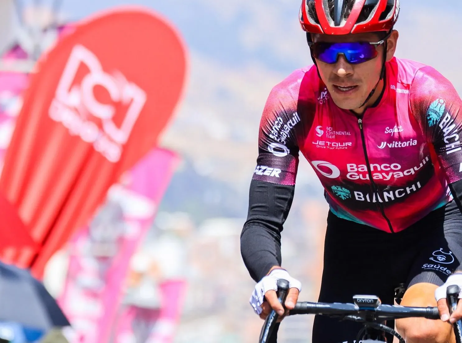 Miguel Florez se mete en el embalaje final de la etapa dominical de la Vuelta al Táchira