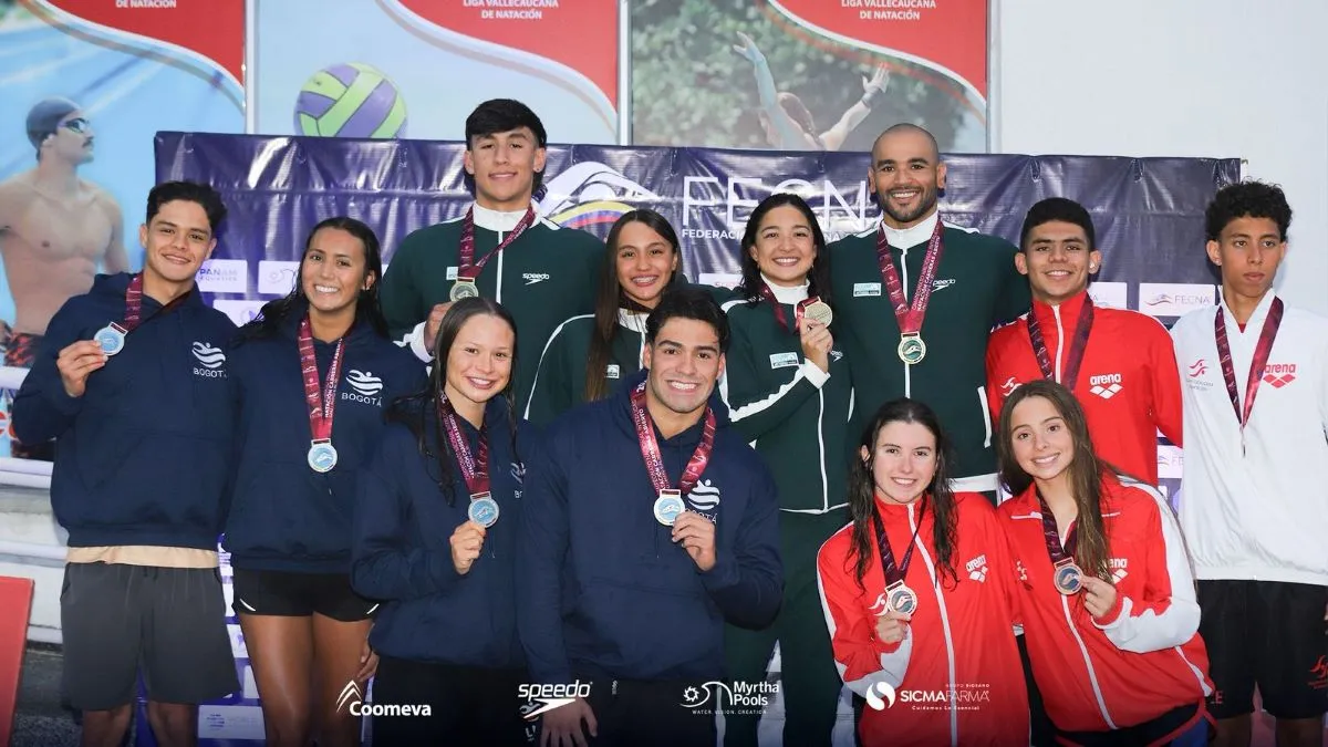 FECNA: Interligas de Natación carreras Cali, Antioquia, Bogotá y Valle dominan