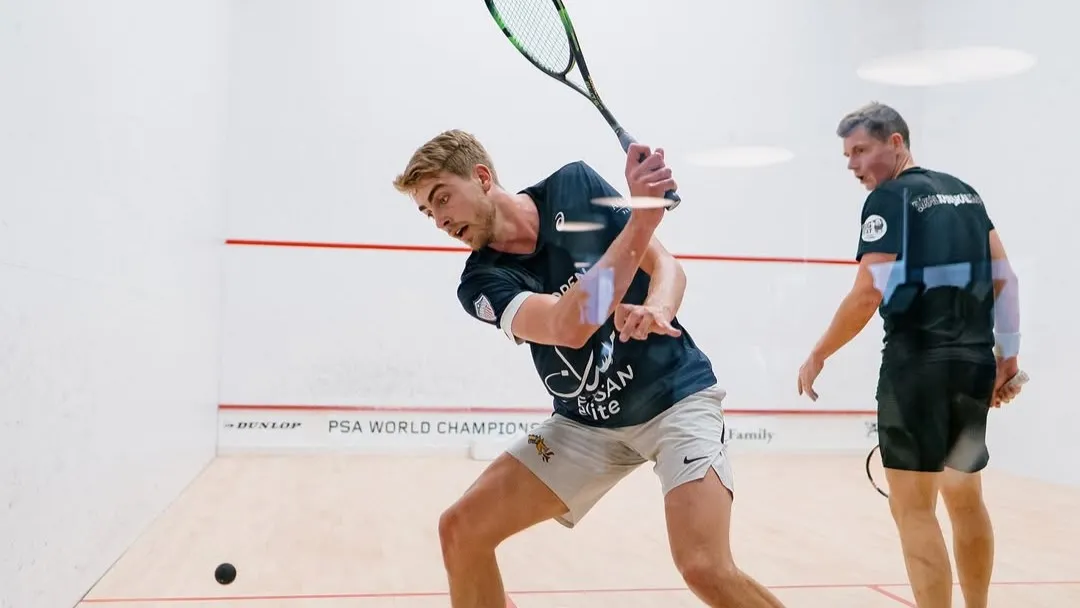 Squash: Ante el segundo favorito, Matias Knudsen cae en el Daly College Indian Open
