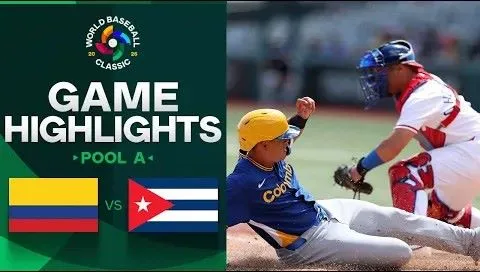Cuba despide a Colombia del Clásico Mundial de Béisbol