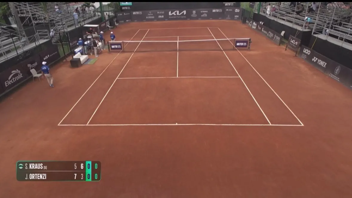 Electrizante jornada en el WTA 125 de Cali: las semifinales de sencillos fueron aplazadas