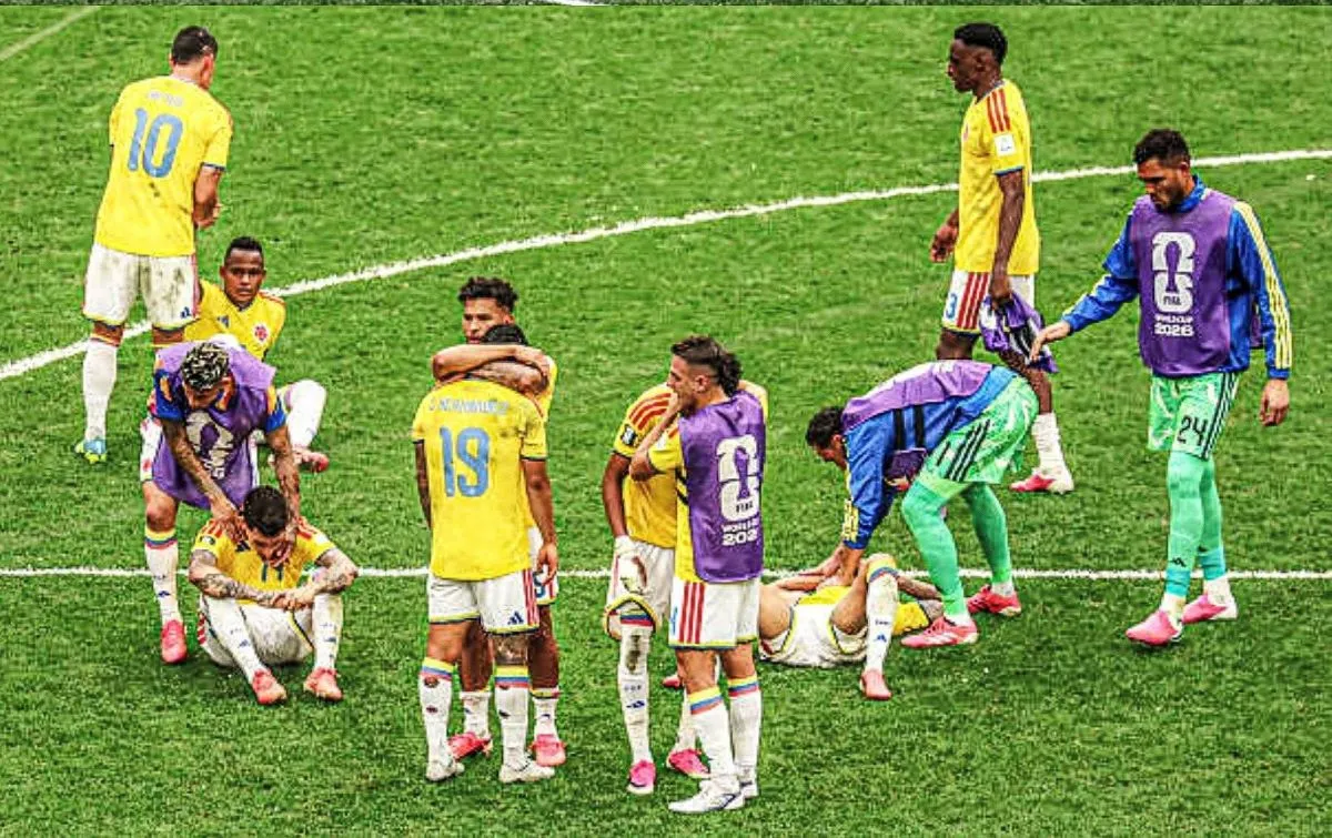 Adiós mundial, Colombia eliminada; Argentina dejando "pelos en la cerca" clasificó; Egipto se sintió robada; mañana 4tos de final.
