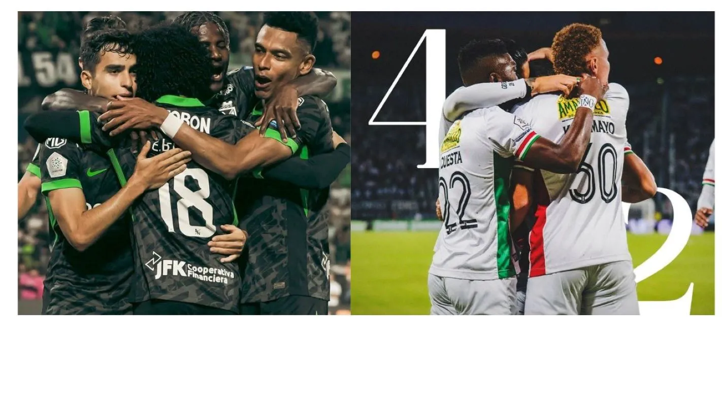 Liga betplay: El verde paisa asume el liderato; vendaval "Blanco" en Manizales