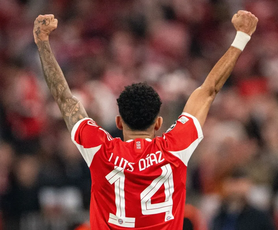 Luis Díaz y el Bayer a semis de Champions; Santa Fe perdió en Copa; Millos y América ganaron en suramericana; Colombia vs Brasil en sub 17.
