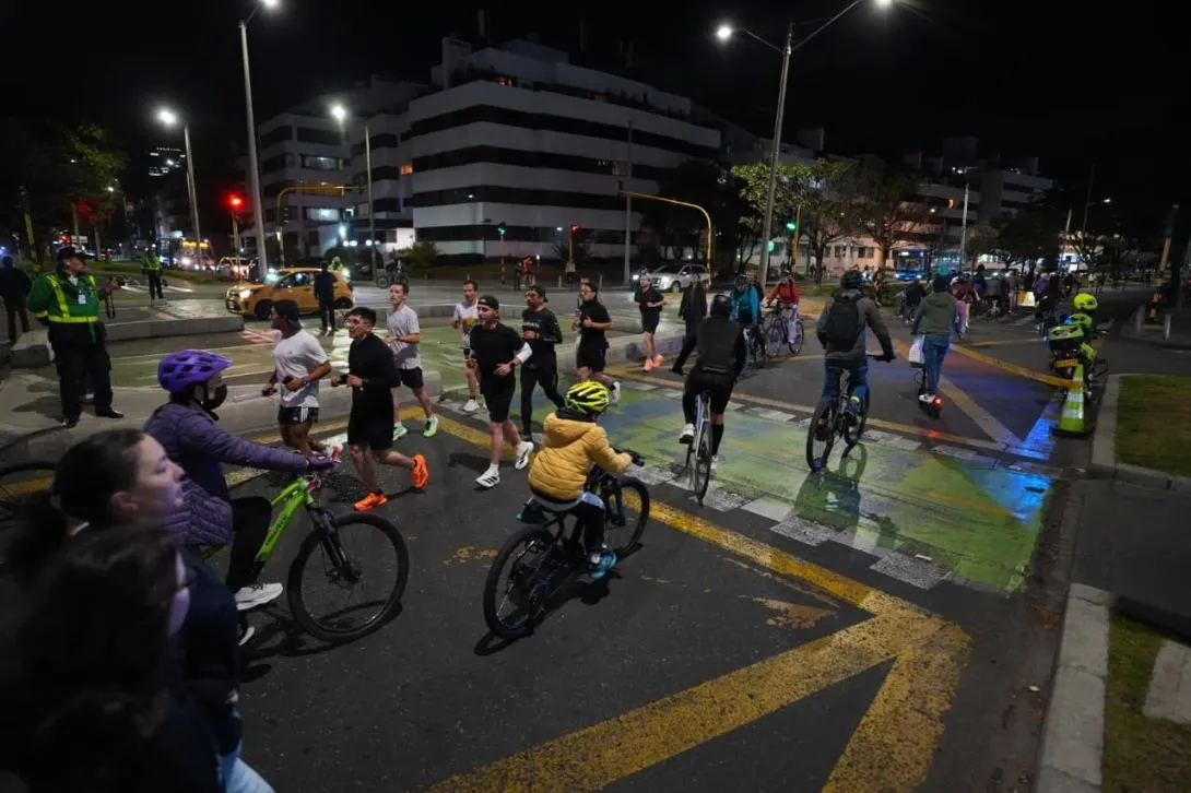 IDRD: Festival de verano, La Ciclovía Nocturna cerró con más de 2 millones de trayectos en Bogotá