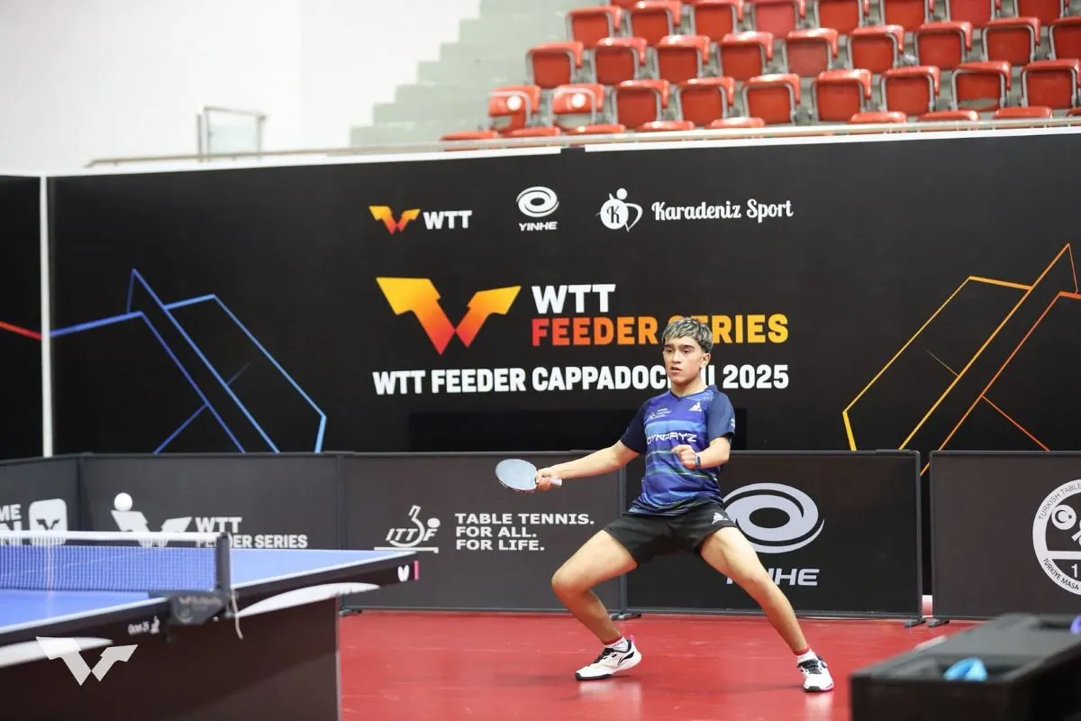 Tenis de mesa: Espectacular Enmanuel Otálvaro en Capadoccia, Turquia