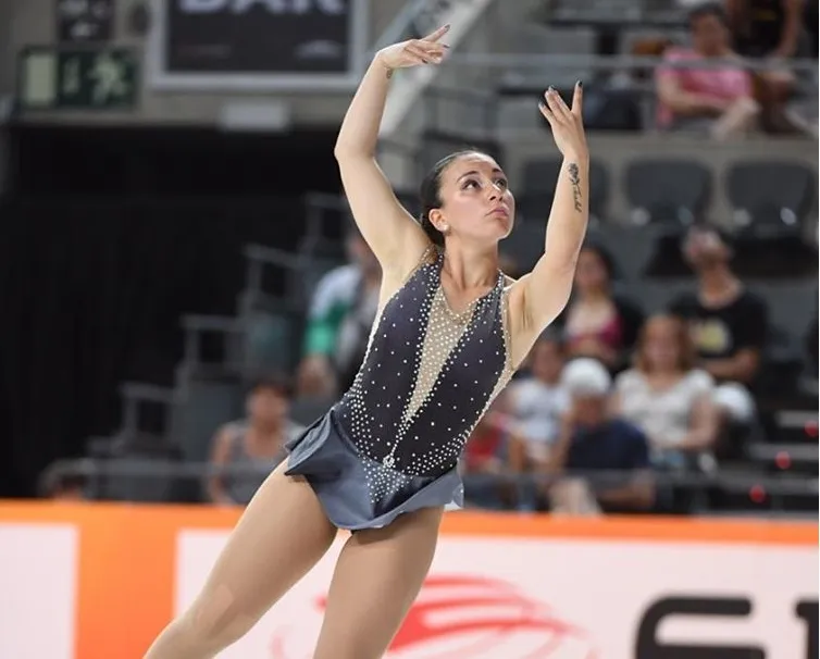 Sandra Diaz termina 15 en el Mundial de patinaje artístico
