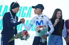 Clàssica Camp de Morvedre. Diego Pescador segundo lugar en su estreno oficial con Movistar