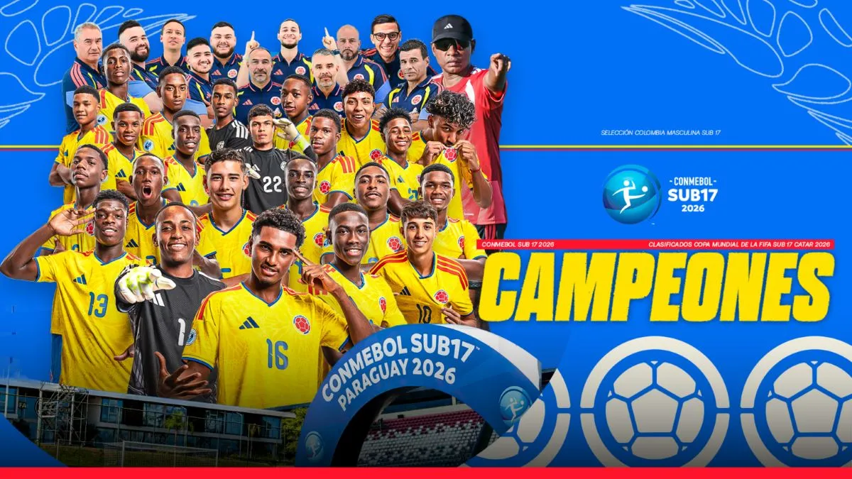 Colombia campeón sub 17 en Paraguay; jornada 17 del FPC, Luis Diaz campeón en Alemania; Colombia femenina empata en Argentina; torneo de ascenso.