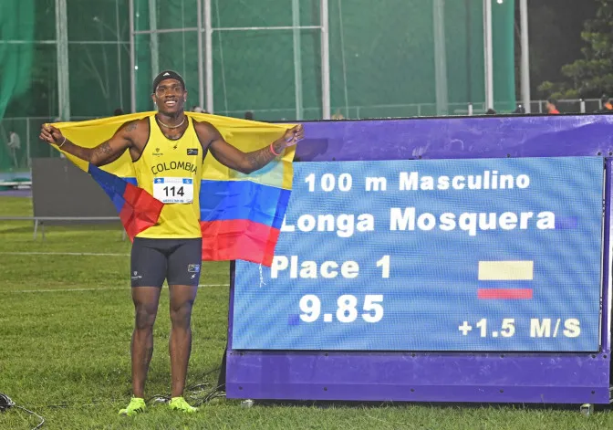 Ministerio del deporte: Ronald Longa, tercero del escalafón mundial en los 100 mts planos de la temporada