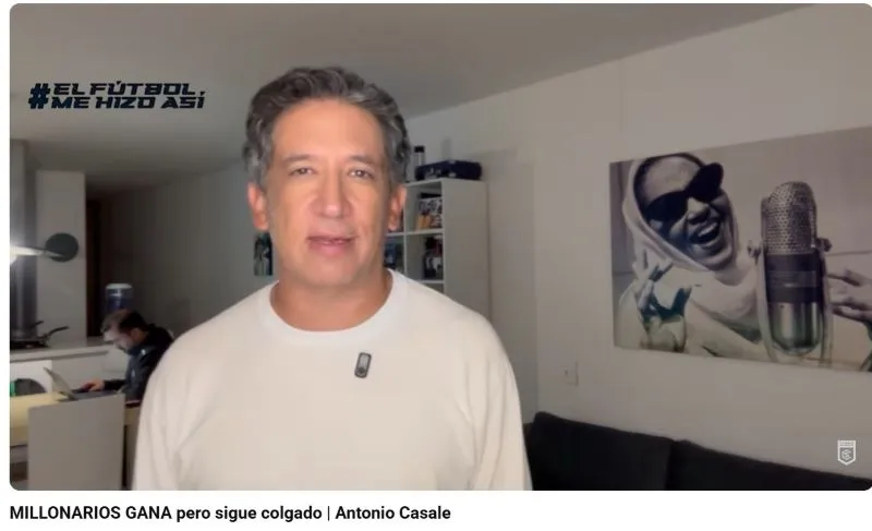 "Millonarios gana pero sigue colgado", Cásale