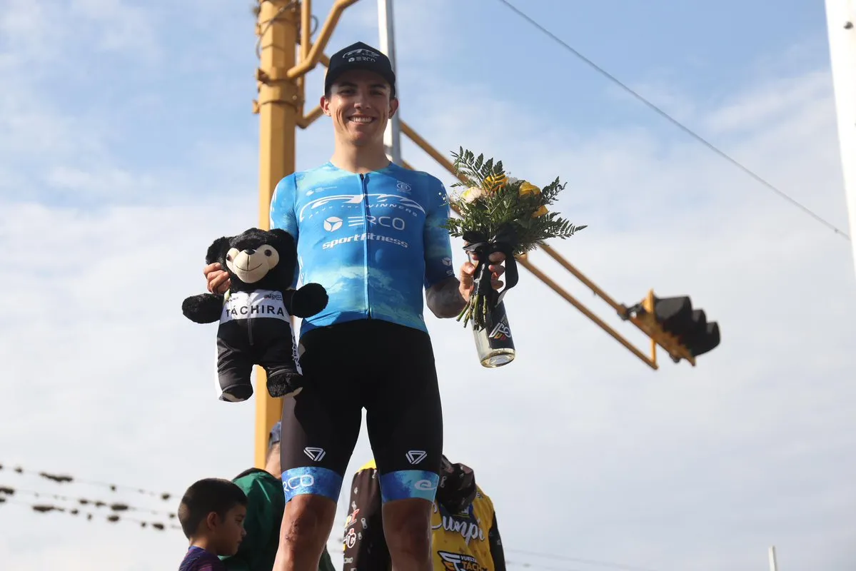 Con podio de Nicolás Gómez inicia la Vuelta al Táchira
