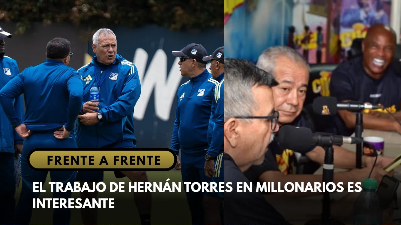 Frente a Frente | El trabajo de Hernán Torres en Millonarios es interesante