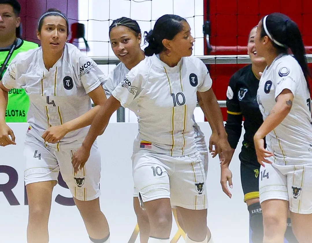 Con goleada Talentos Colombia, debuta ganando en la Libertadores Femenina de fútsal