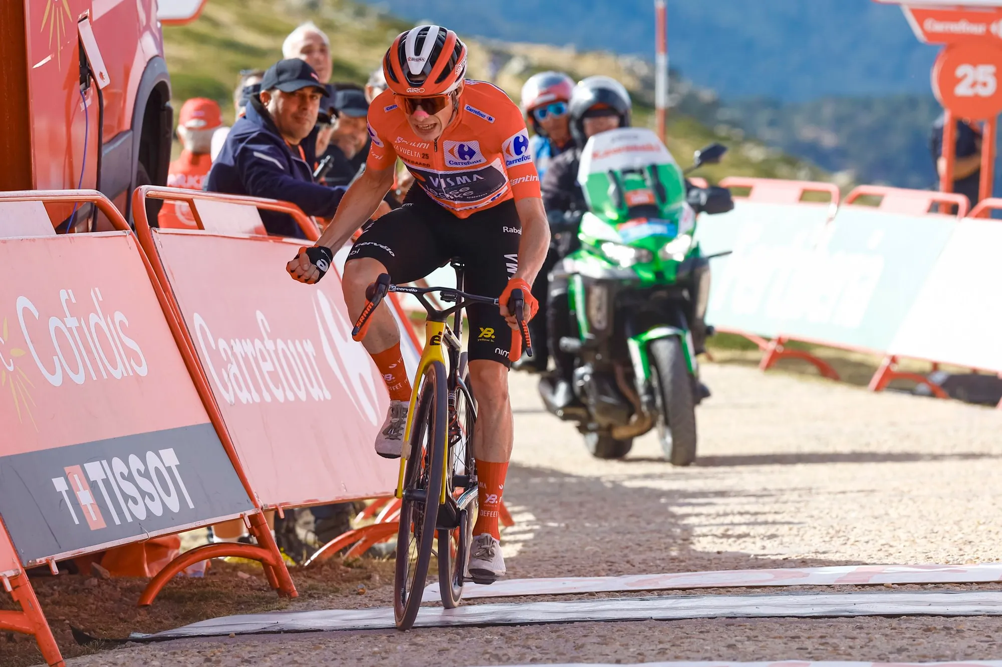 [Vídeo] Vuelta a España: Vingegaard domina la Bola del Mundo y es campeón virtual, con Egan Bernal y Santiago Buitrago fugados