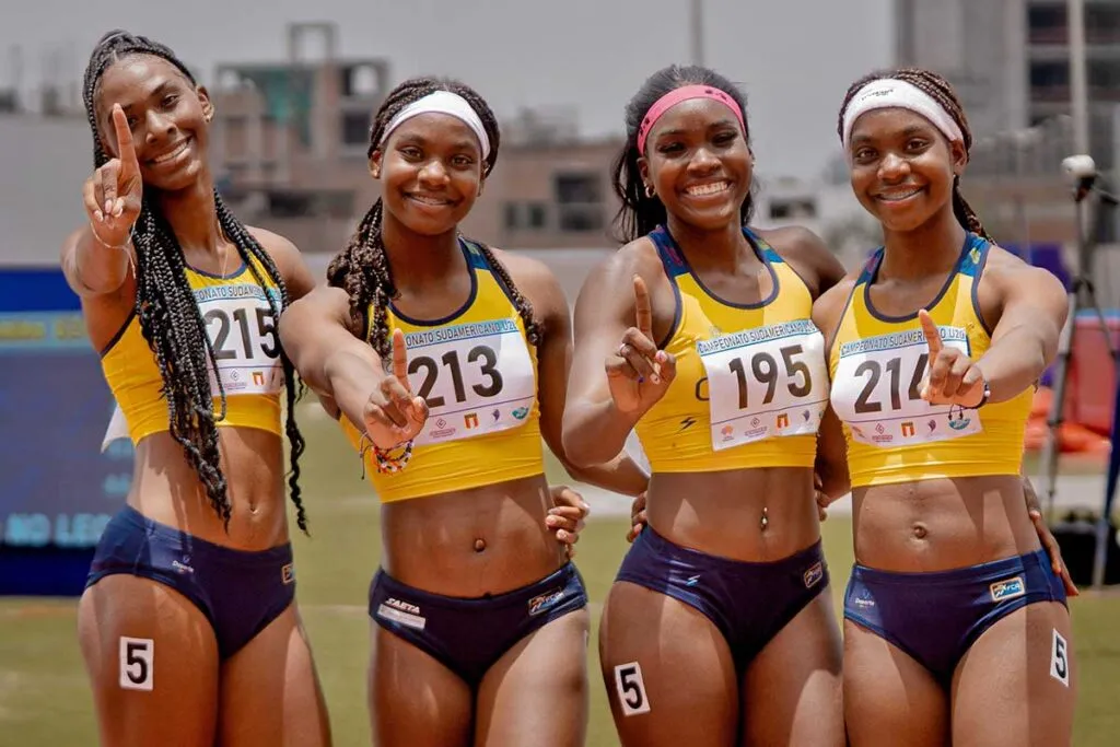 Colombia es subcampeona del Sudamericano sub 20 de atletismo