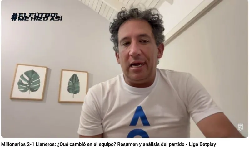 El DT Bustos evidencia muchas cosas positivas en este Millos.