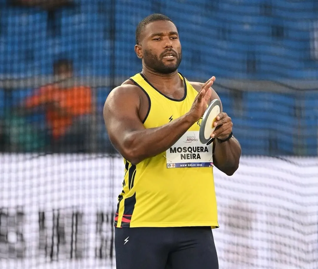  Mundial de Para-atletismo Andrés Felipe Mosquera, ORO en la prueba del lanzamiento de disco 