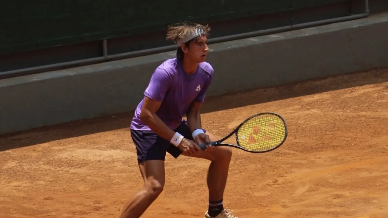 Dos victorias después, Miguel Tobón no va más en el Challenger de Curitiba