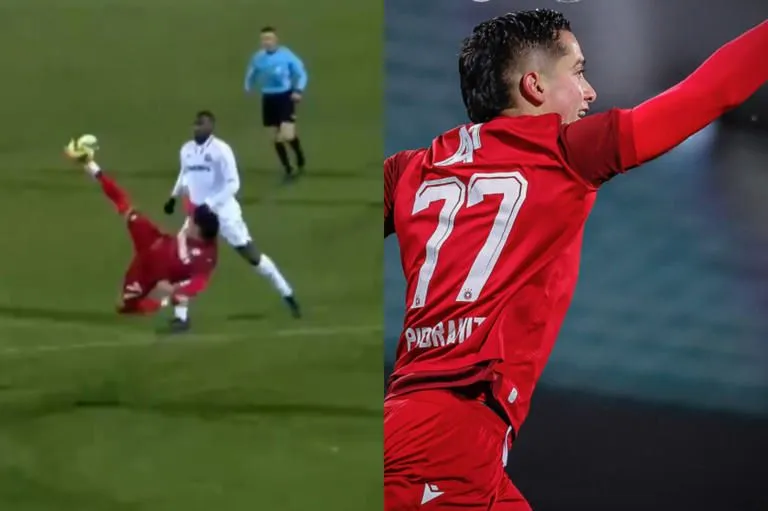 Goles colombianos en el exterior. Alejandro Piedrahita anotó un gol de Puskas.