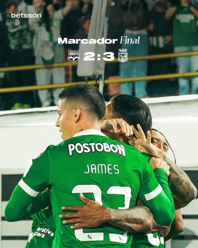 Ganó Nacional con James en Bogotá; Once Caldas con Gol de Dayro venció a Tolima; colombianos en el exterior.