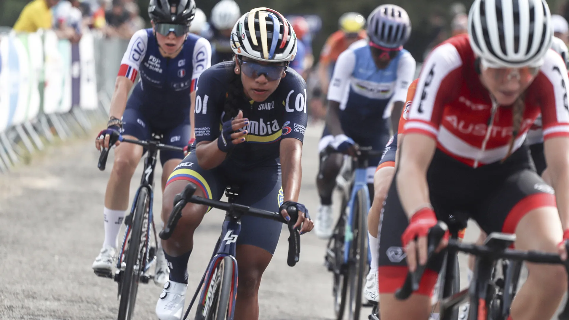Bolivarianos 2025: Con el oro de Juliana Londoño Colombia es campeona de ciclismo de ruta
