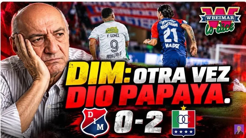 Medellín planteó un juego totalmente desconocido