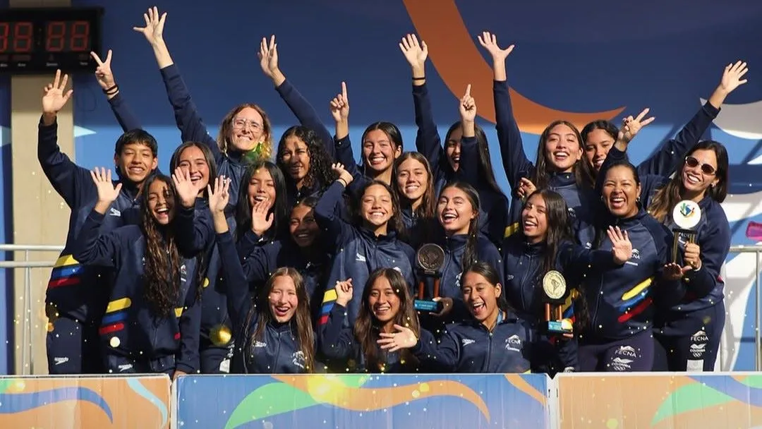 Natación: Colombia campeón suramericano juvenil de natación artística