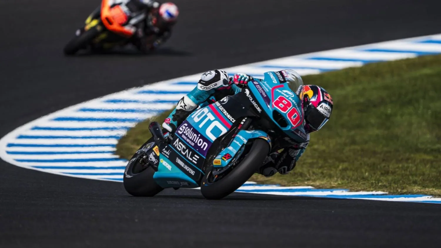 Nuevo podio para David Alonso en Moto 2: fue segundo en el Gran Premio de Malasia