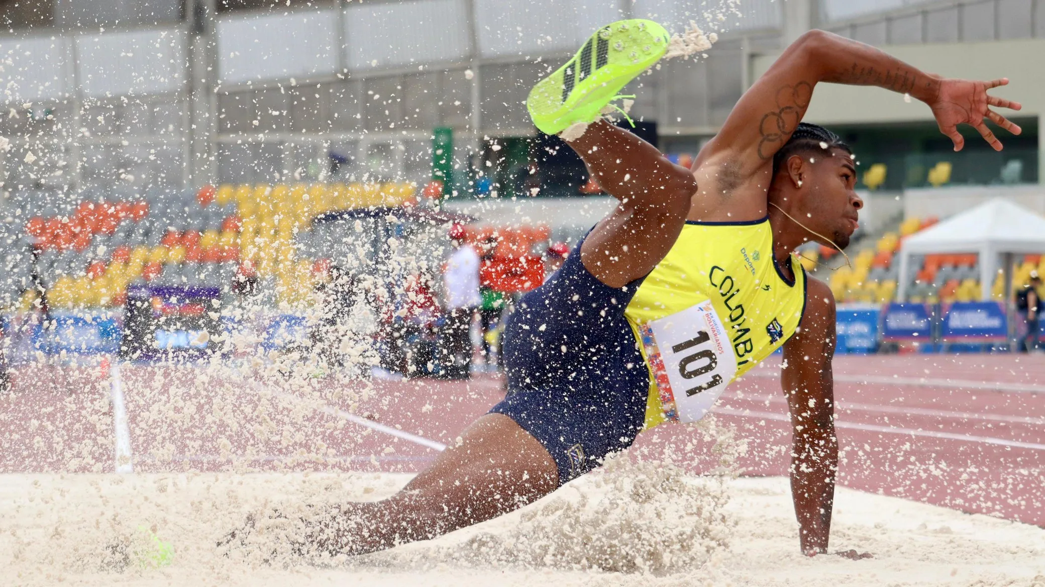 Bolivarianos 2025: Atletismo le da cinco oros más a Colombia