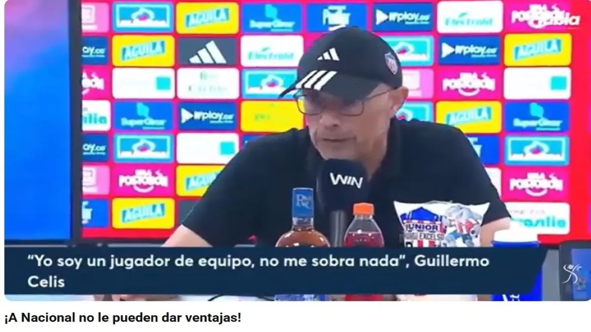 ¡A Nacional no le pueden dar ventajas extradeportivas! Alfredo Arias, DT Junior.