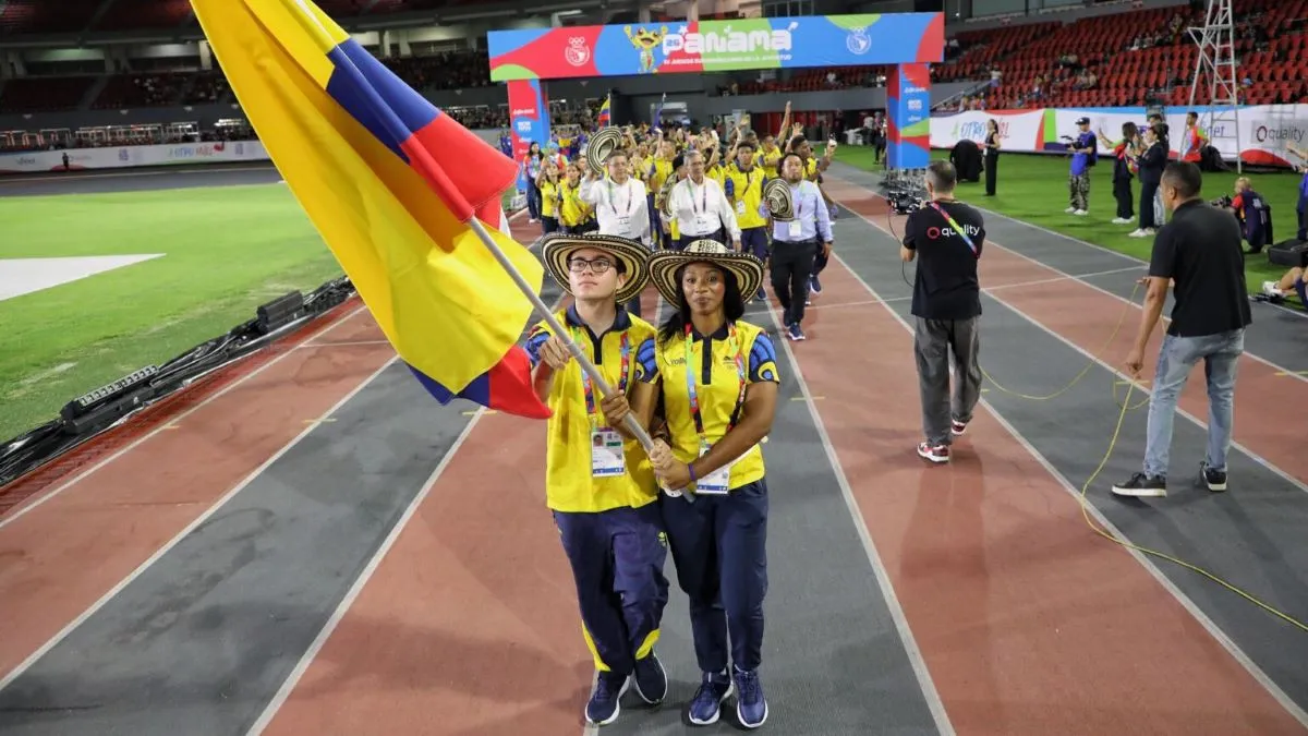 Colombia ya compite en los VI JJ suramericanos de la juventud