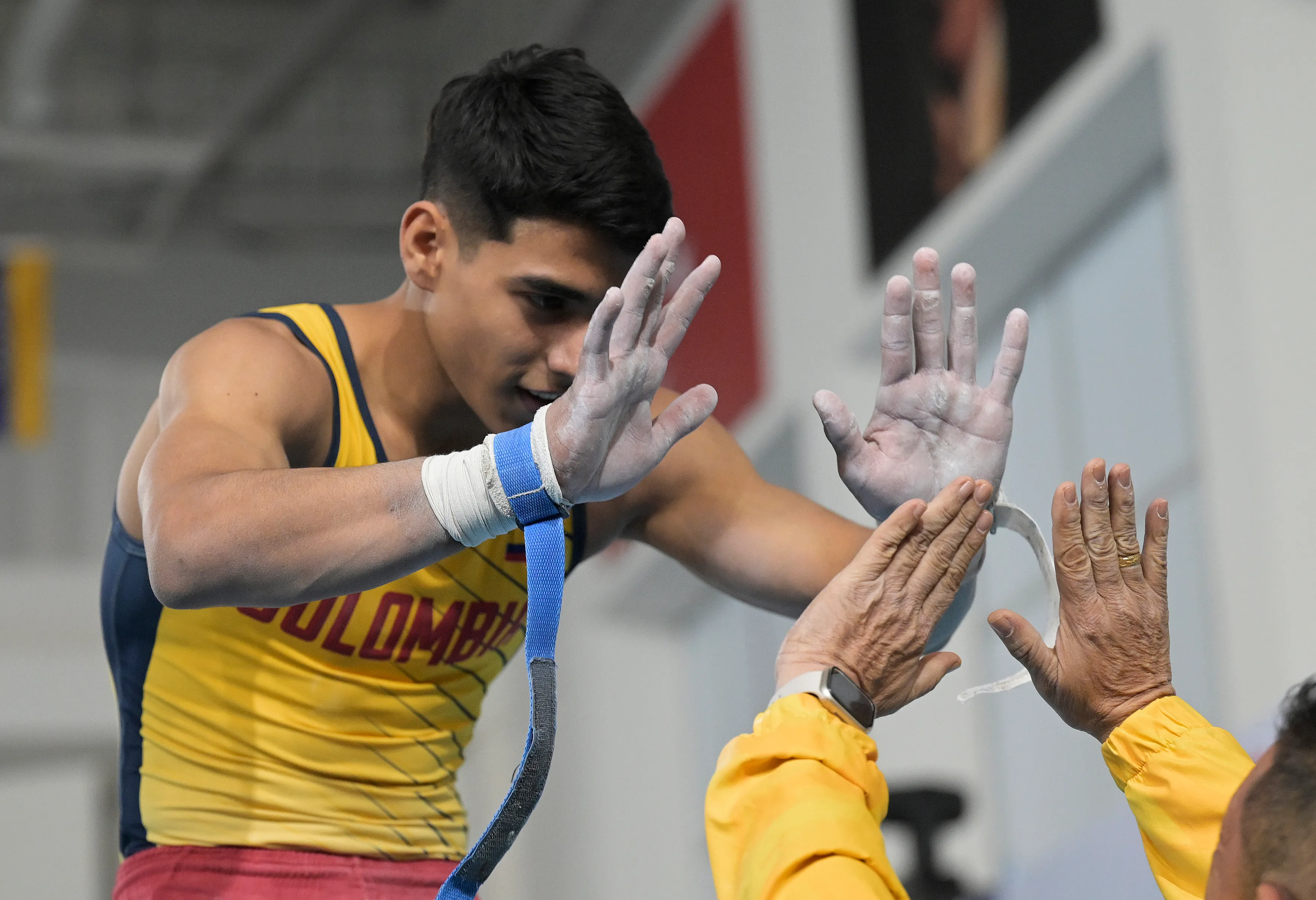 Mundial de gimnasia artística: Ángel Barajas es el sexto del mundo en all around