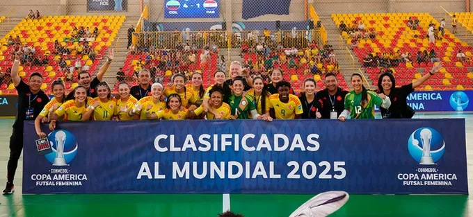 [Vídeo] La selección Colombia golea y clasifica al Mundial femenino de fútsal