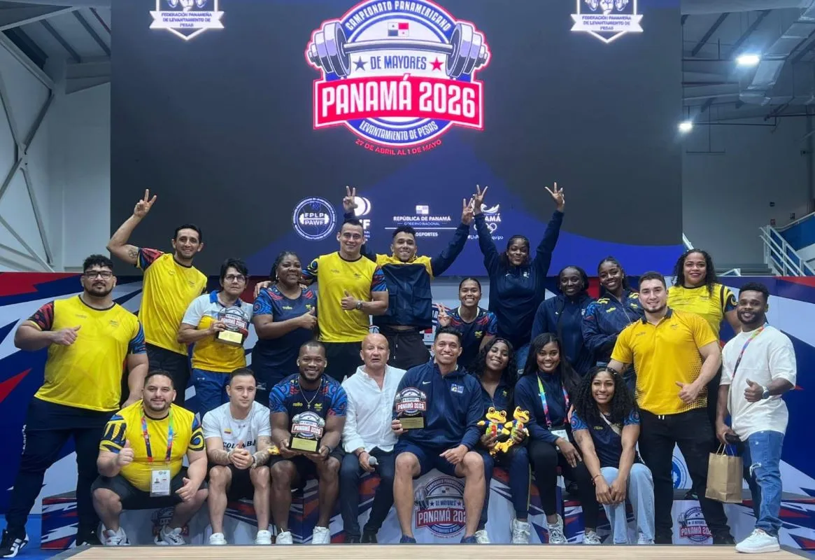 Colombia campeón en Panamericano de levantamiento de pesas en Panamá
