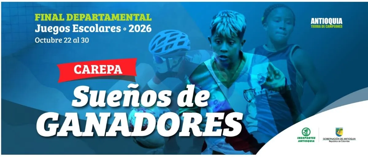 Indeportes: Las finales departamentales de juegos escolares inician mañana 22 de Oct.