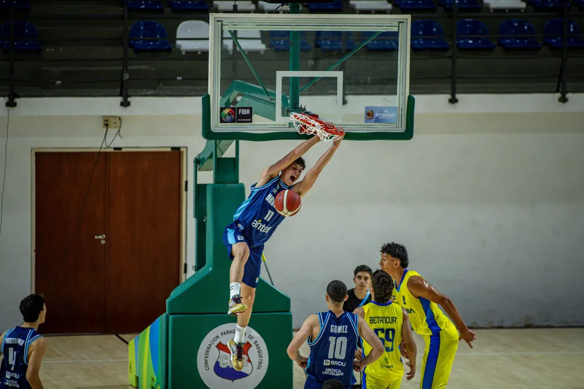 La selección Colombia sucumbe con Uruguay en el Sudamericano sub 17 de baloncesto