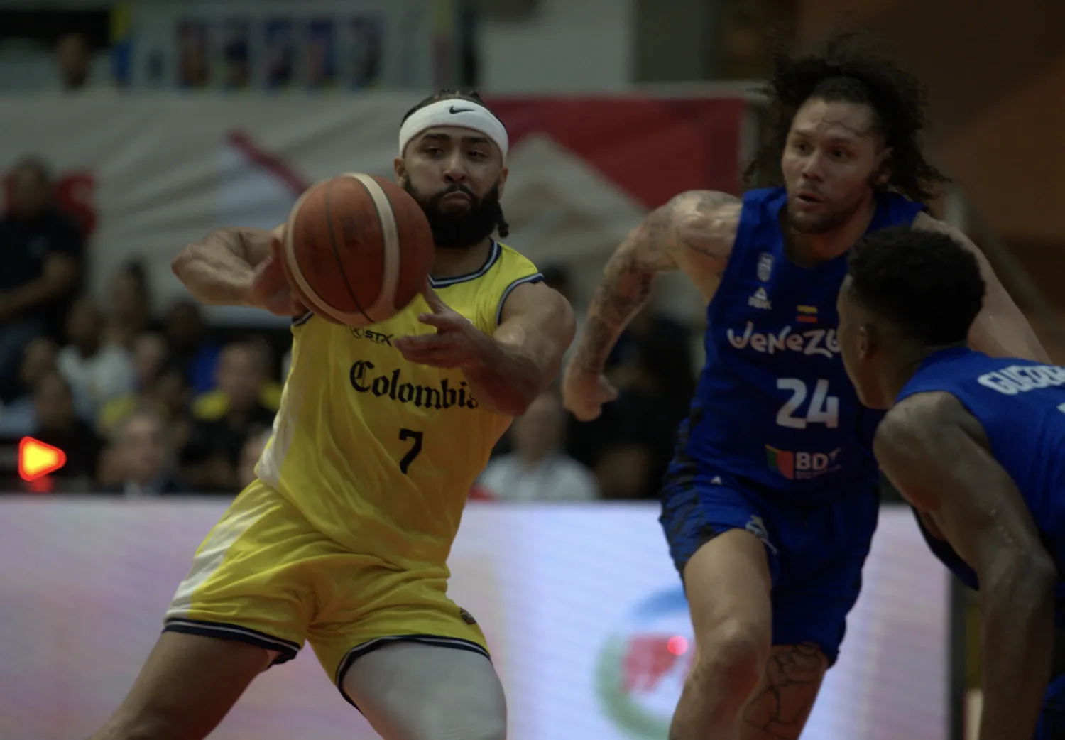 El Colombia y Venezuela en Caracas por las Eliminatorias al Mundial de baloncesto fue aplazado