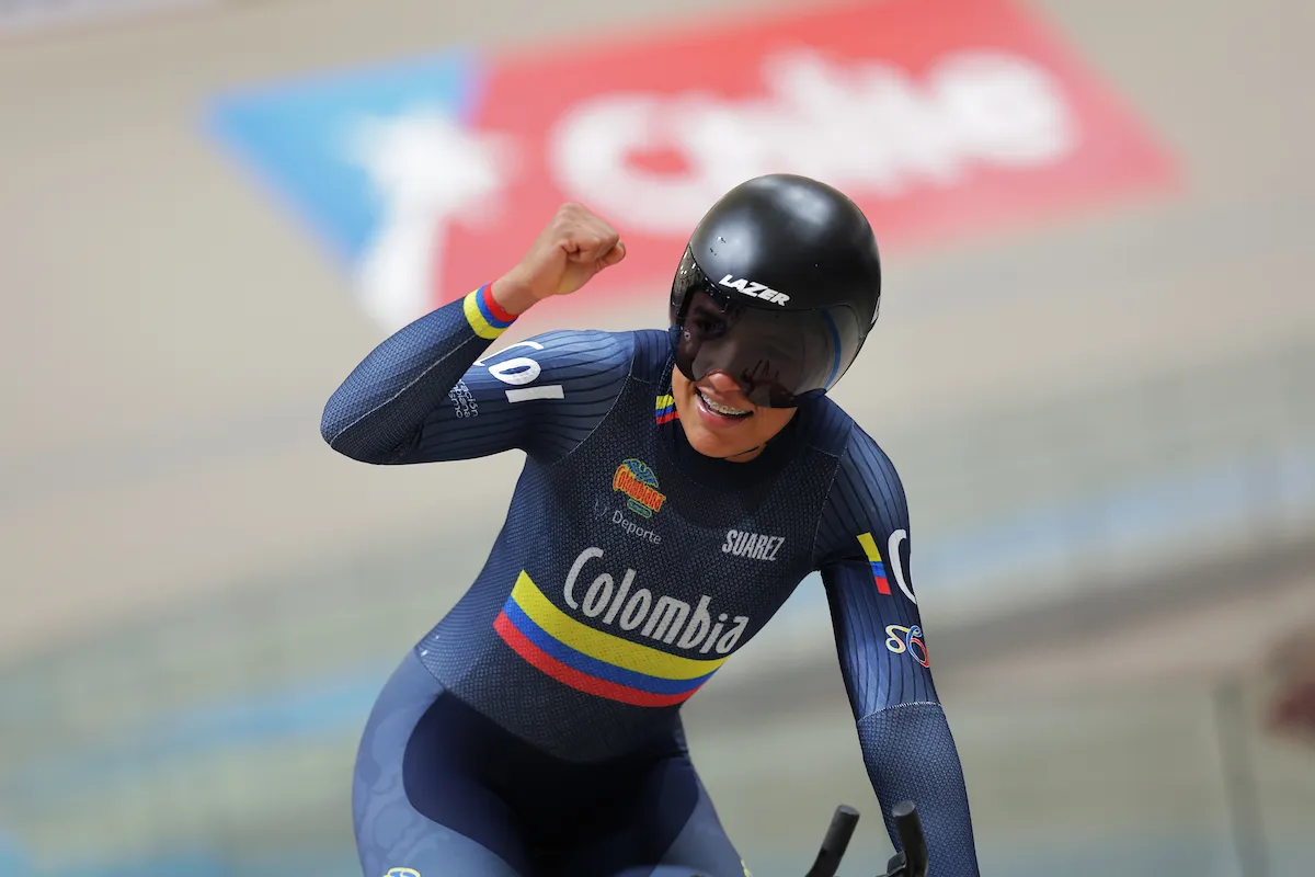 Stefany Cuadrado voló en Santiago: gana la única medalla de Colombia en el Mundial de pista