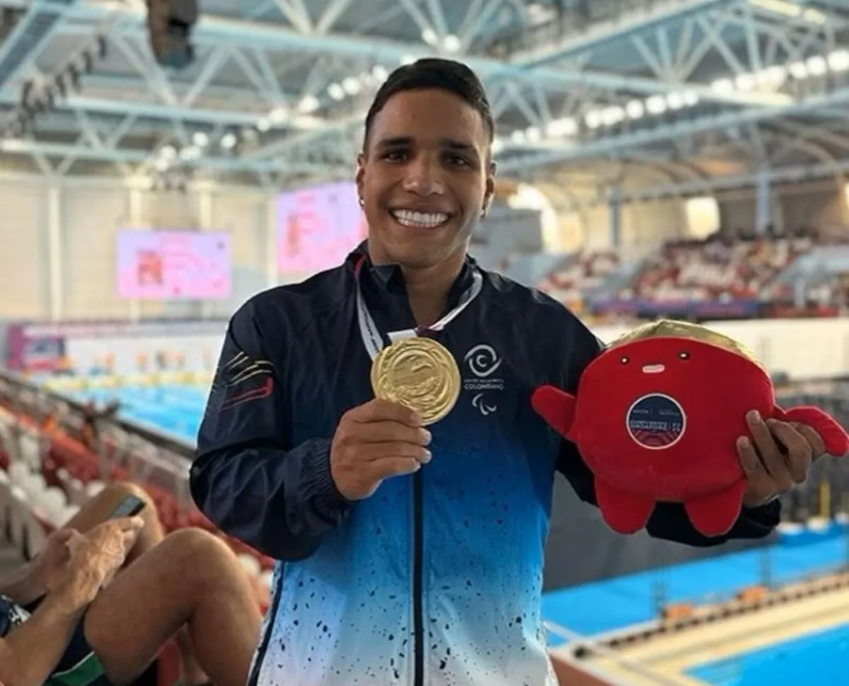 Campeonato Mundial de Para Natación Singapur:  Serrano primer ORO para Colombia