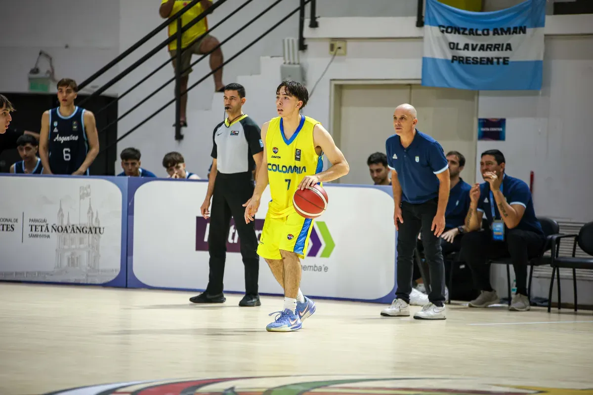    Trabajosamente Paraguay vence a Colombia, que jugará por el séptimo lugar del Sudamericano sub 17 de baloncesto
