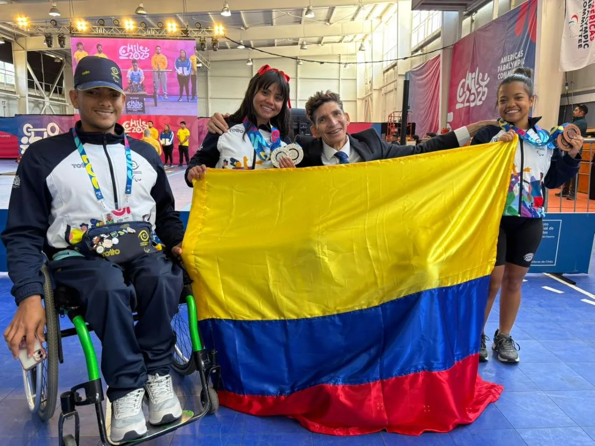 Parapanamericanos Chile 2025:  Colombia -Brasil, lucha cerrada en el medallero. 