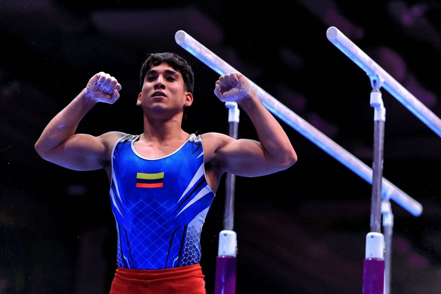 Camilo Vera. Foto: Federaci&oacute;n Internacional de Gimnasia (Facebook)