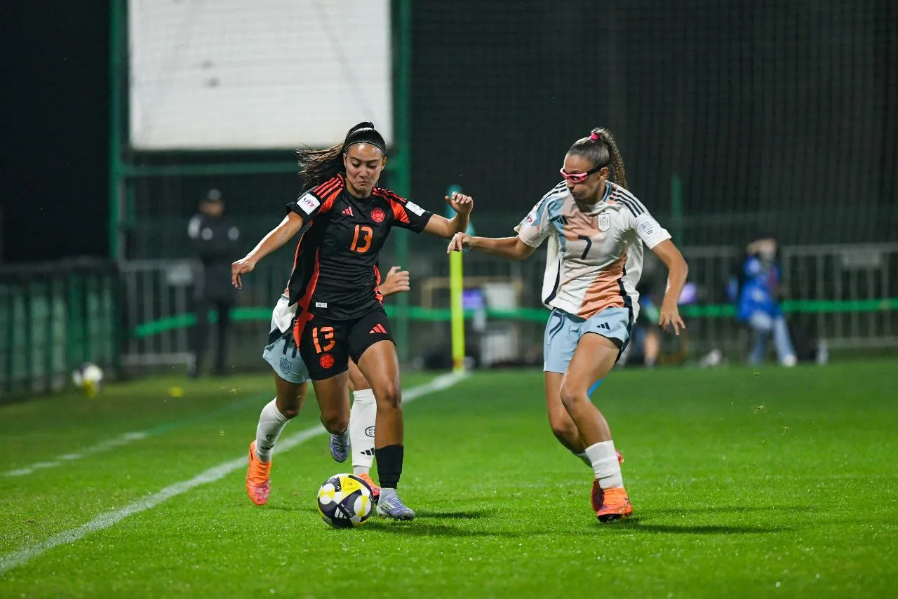 Sufriendo una goleada ante España, la selección Colombia debuta en el Mundial femenino sub 17