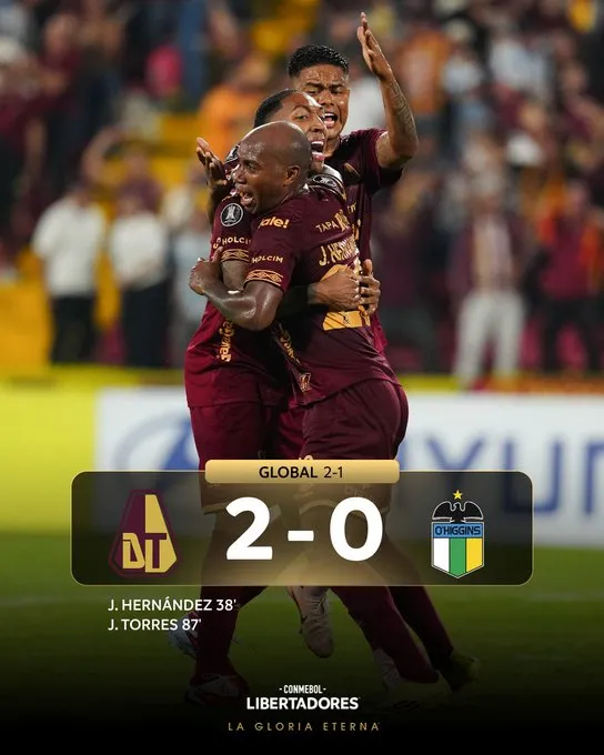 Libertadores: Noche de "Gloria Eterna" y caos al final en Ibagué: El Tolima está en fase de Grupos