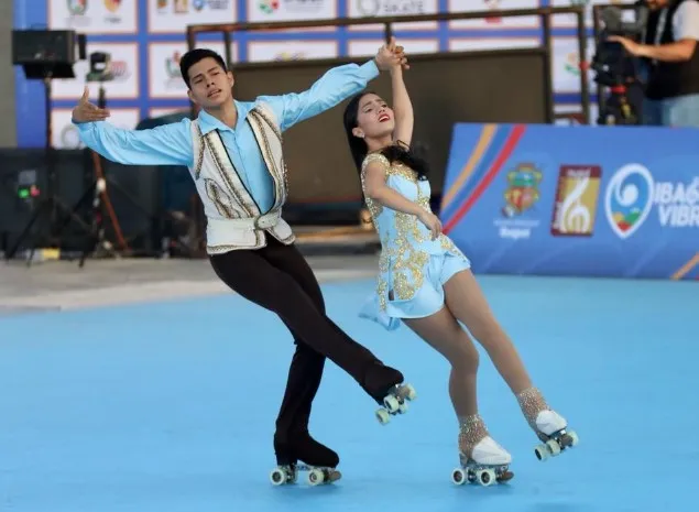 Buen inicio para Colombia en las pruebas de baile en parejas en el Mundial de patinaje artístico