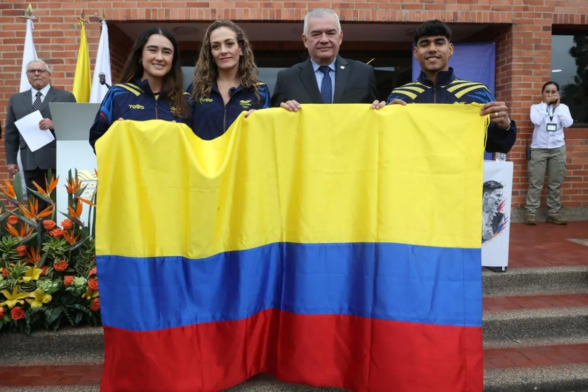 Mindeporte y COC: Abanderada la delegación colombiana a Juegos Suramericanos Santa Fe 2026