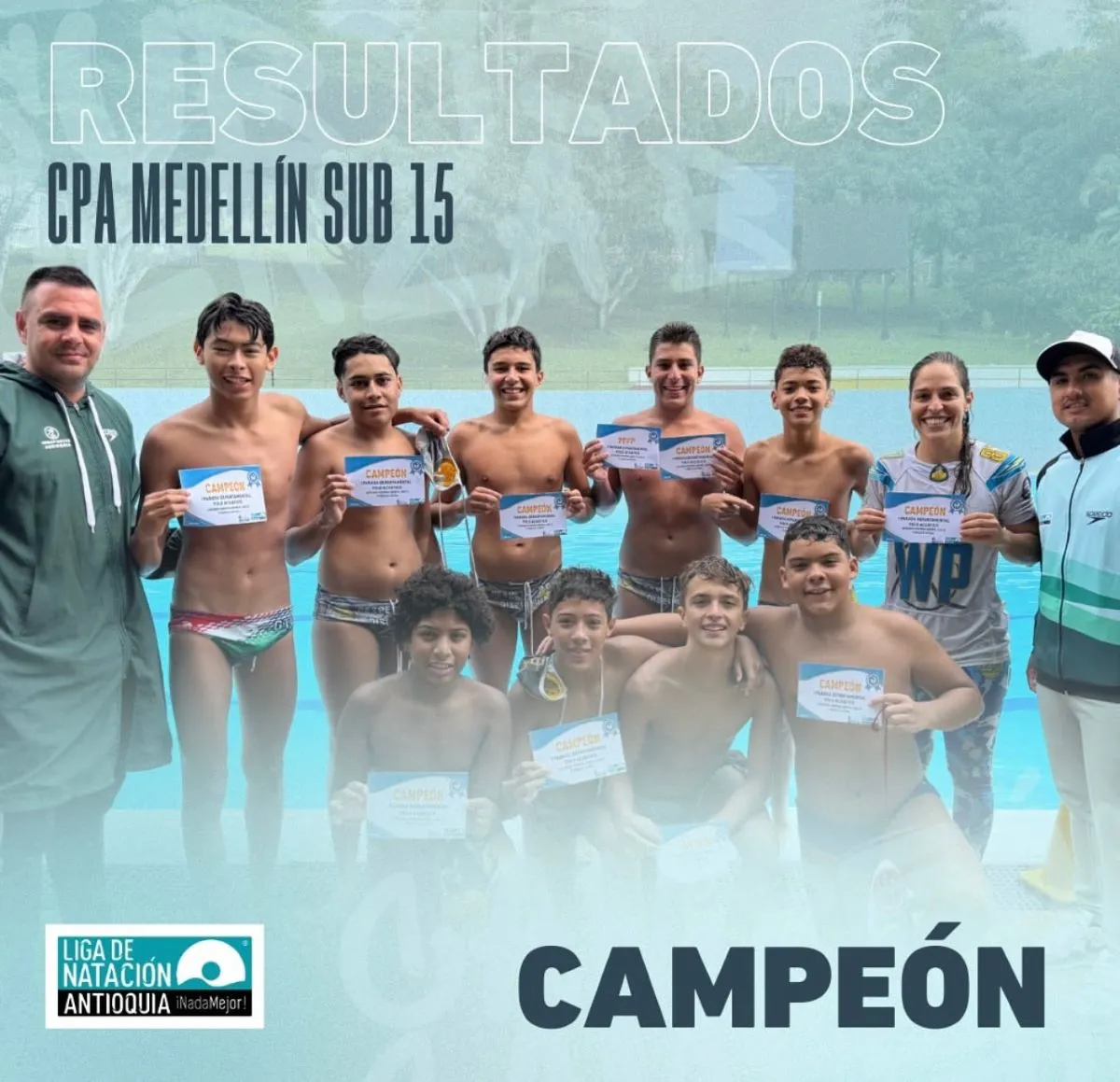 Indeportes Antioquia; "El polo acuático tiene mucho potencial" Diego Fdo. Gómez, entrenador.