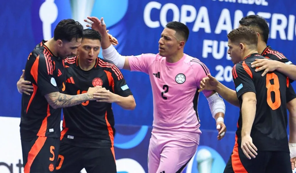 Futsal: Empate Colombia y Brasil en el debut de la CONMEBOL Copa América 