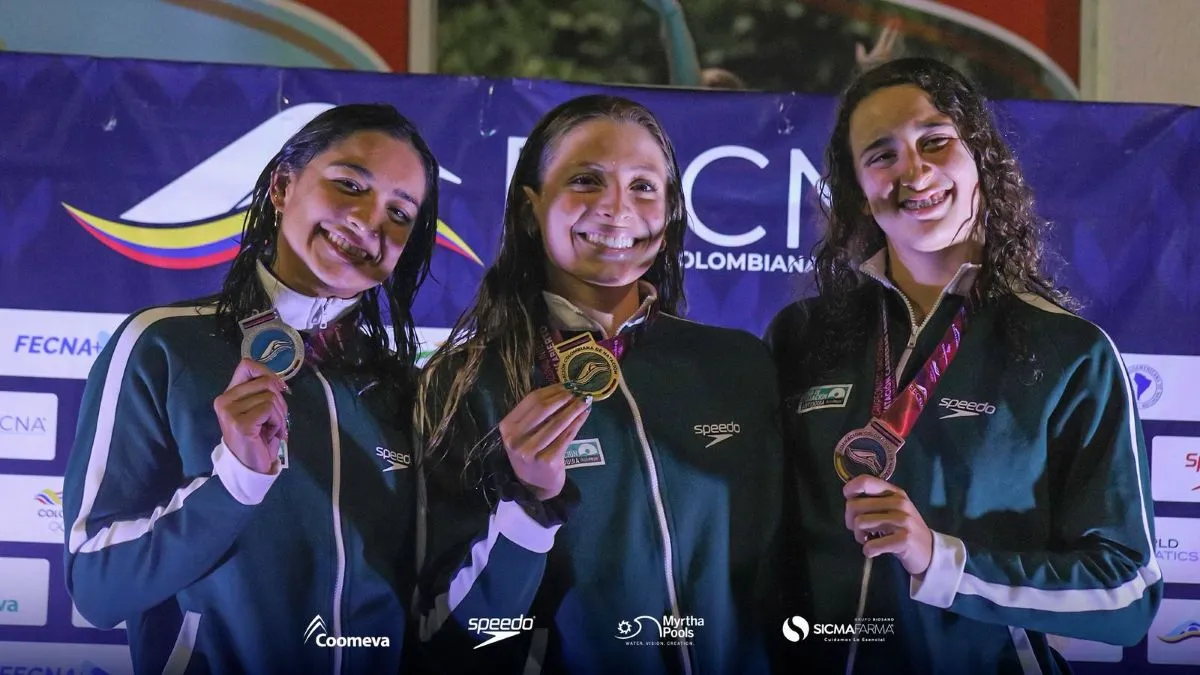Interligas de Natacion: Antioquia,Valle y Bogotá en un cabeza a cabeza